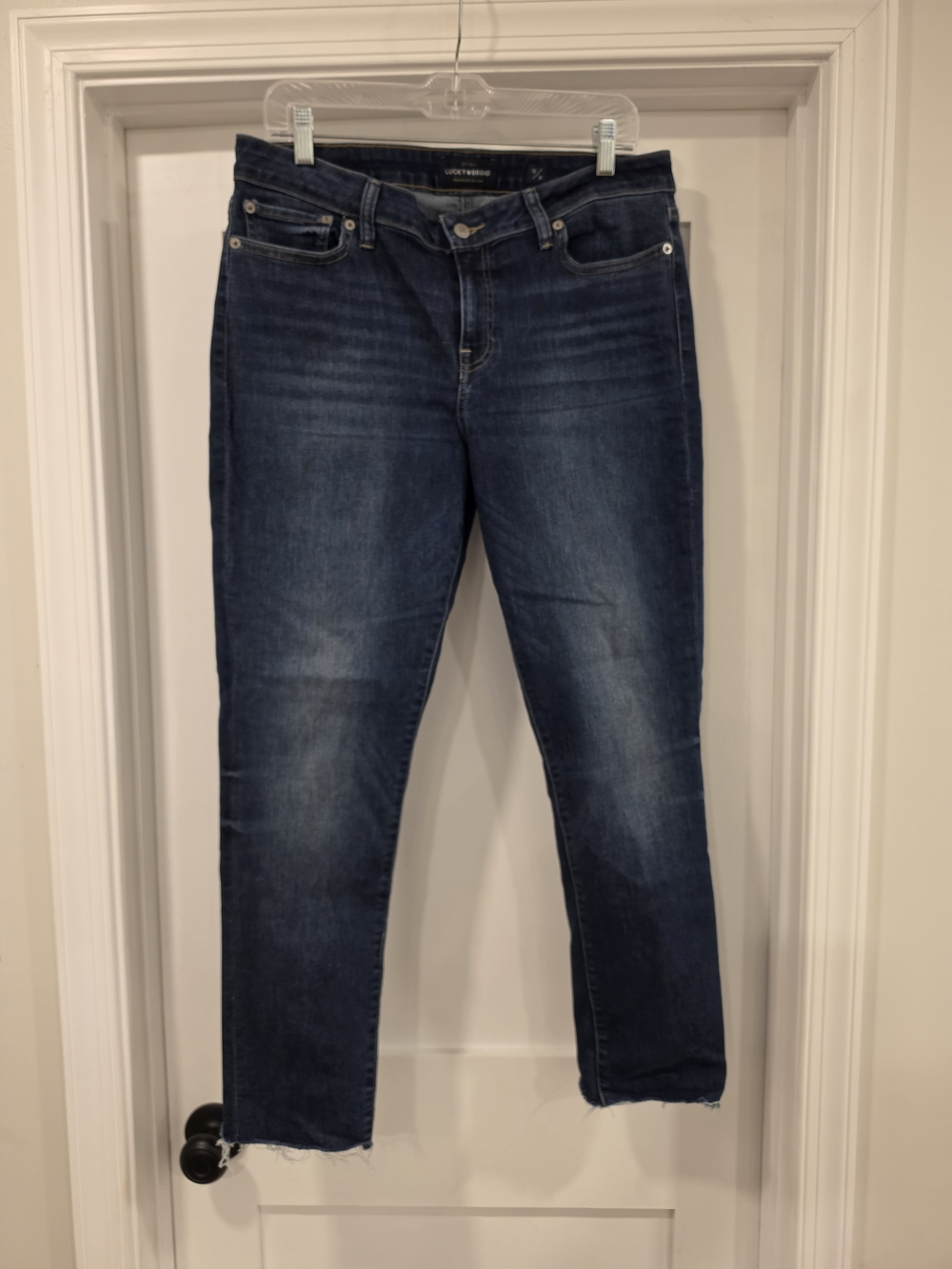 Lucky Brand Dark Wash Straight Leg Jeans